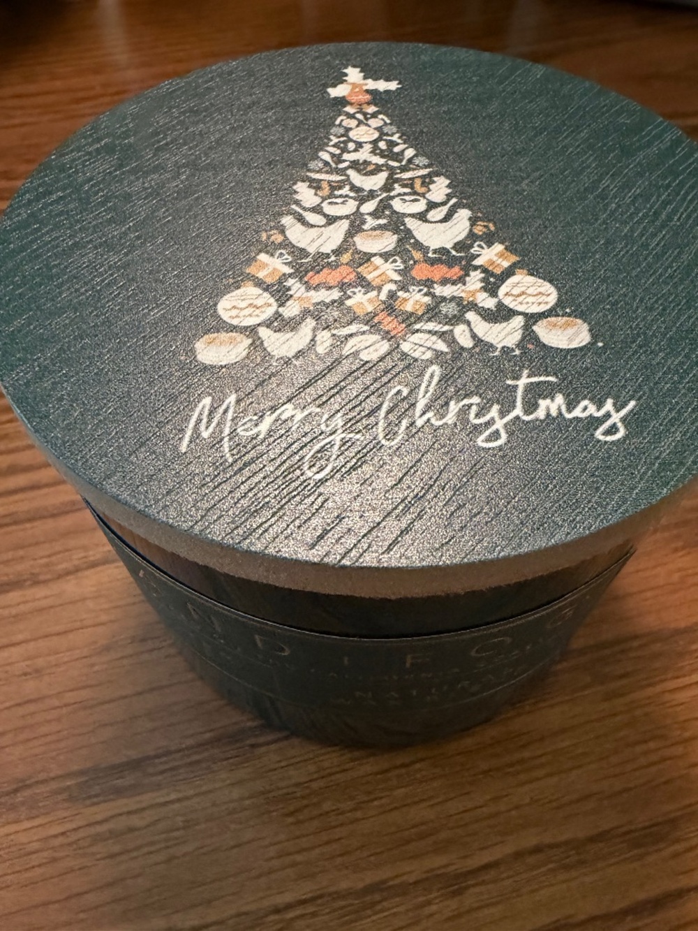 Sand and Fog Christmas Candle - Winter Pine 12 oz